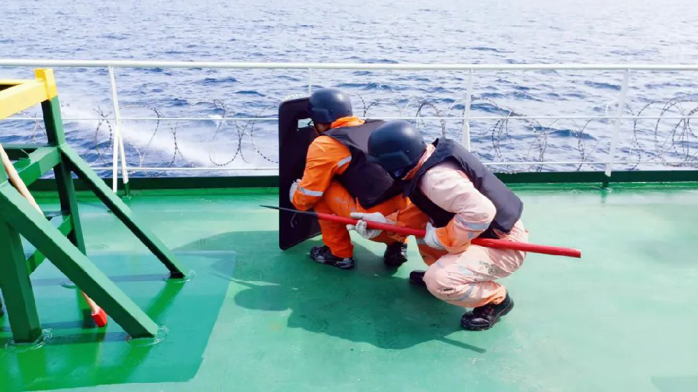 臨危不懼、精心備戰(zhàn)，“江遠(yuǎn)蘭州”輪平安通過紅海海盜區(qū)