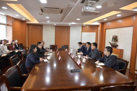 上海鑫佳船務(wù)有限公司來我司拜訪