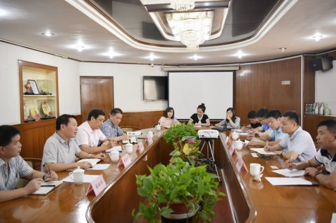 上海海事大學商船學院張國榮副書記一行來我司調(diào)研