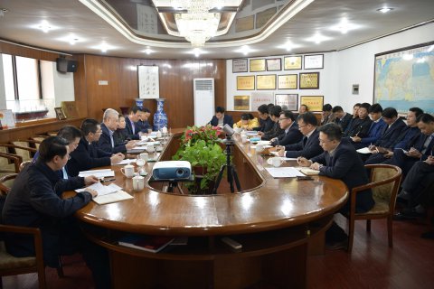 集團(tuán)副總經(jīng)理唐洪生調(diào)研江蘇遠(yuǎn)洋工作