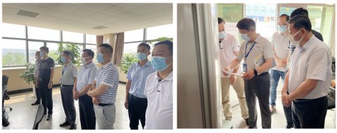 晁陽“四不兩直”檢查一線疫情防控、安全生產(chǎn)工作