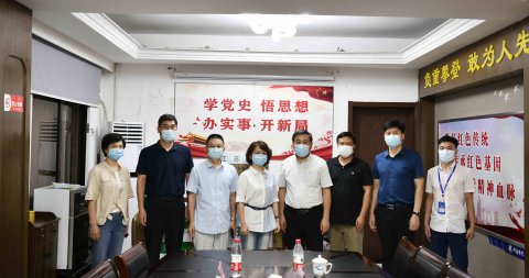 同心同在 共抗疫情 江蘇遠洋向湖南路街道管委會贈送防疫物資